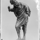 Photograph - Saint Christopher bronze sculpture from Emil Delmár's collection