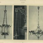 Design sheet - lamp, chandelier, sanctuary lamp