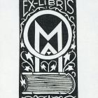 Ex-libris (bookplate) - MO