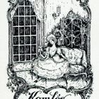 Ex-libris (bookplate) - Book of Ilonka and Rezső Komlós