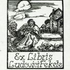 Ex-libris (bookplate) - Ludovici Fekete