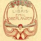 Ex-libris (bookplate) - Emil Oberländer