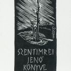 Ex-libris (bookplate) - Book of Jenő Szentimrei