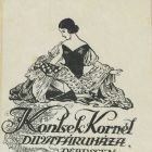 Reklámcédula - Kornél Kontsek's Fashion Store in Debrecen
