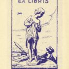 Ex-libris (bookplate) - Kálmánka Jüngling