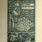 Ex-libris (bookplate) - Ede Palkovics