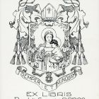 Ex-libris (bookplate) - Praelati Canonici Boros