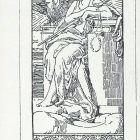 Ex-libris (bookplate) - Ferenc József University, Kolozsvár