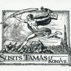 Ex-libris (bookplate) - Book of Tamás Susits