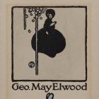 Ex-libris (bookplate) - Georges May Elwood