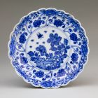 Saucer - With chinoiserie decoration