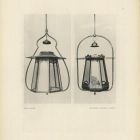 Design sheet - wrought iron gas lamps