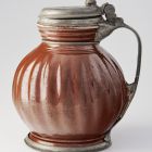 Jug with pewter lid