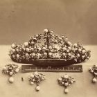 Photograph - coronet and rosettes from Albert Zay's collection at the Exhibition of Applied Arts 1876