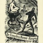 Ex-libris (bookplate) - Book of Dr. Ferenc Czagány