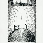 Ex-libris (bookplate) - Oszkár Mouillard