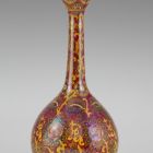 Ornamental vase - With decoration imitating so-called Saracen (Arabic) silk fabric