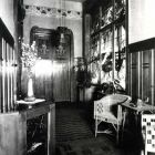 Interior photograph - hall in Béla Bedő's house (Honvéd str. 3.) designed by Emil Vidor