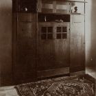 Exhibition photograph - cabinet for a bedroom, Christmas Exhibition of The Association of Applied Arts 1901