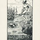 Ex-libris (bookplate) - The book of dr Kornél Schelling