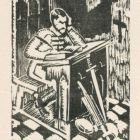 Ex-libris (bookplate) - familiae Szentmáry