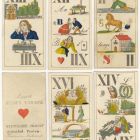Playing card - with tarot puzzles