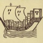 Ex-libris (bookplate) - Tibor Gallé's painting school