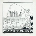 Ex-libris (bookplate) - The book of Böske László