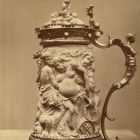 Photograph - tankard with the representation of bacchanalia, from the Esterhazy Treasury, Frakno,at the Exhibition of Applied Arts, 1876