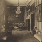 Interior photograph - small salon in the Erdődy Castle of Galgóc
