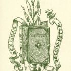 Ex-libris (bookplate) - Dr. Leop. Pitta