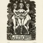 Ex-libris (bookplate) - Julius Opitz