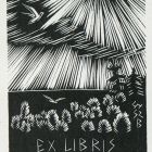 Ex-libris (bookplate) - Péteris Upitis