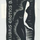 Ex-libris (bookplate) - Eroticis (Imre) Bauer
