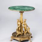 Table - with malachite table top