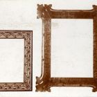 Photograph - Carved picture frames, designed by Pál Horti