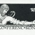 Ex-libris (bookplate) - Book of Ferenc Benkő