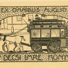 Ex-libris (bookplate) - The book of Dr. Imre Décsi