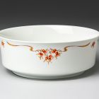 Bowl (large, part of a set) - Part of the Blanka-214 tableware set with rose hips (red berries) pattern