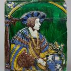 Stove tile - Depicting Ferdinand I, Holy Roman Emperor