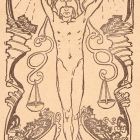 Ex-libris (bookplate) - From the library of Dr. Andor Juhász