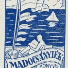 Ex-libris (bookplate) - Book of the Madocsányi family